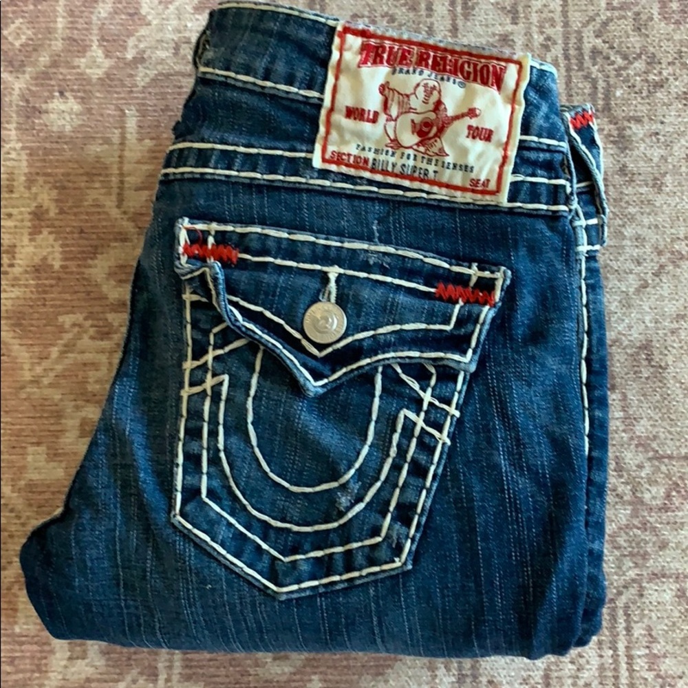 True Religion “Billy” (straight leg) Super T Jeans